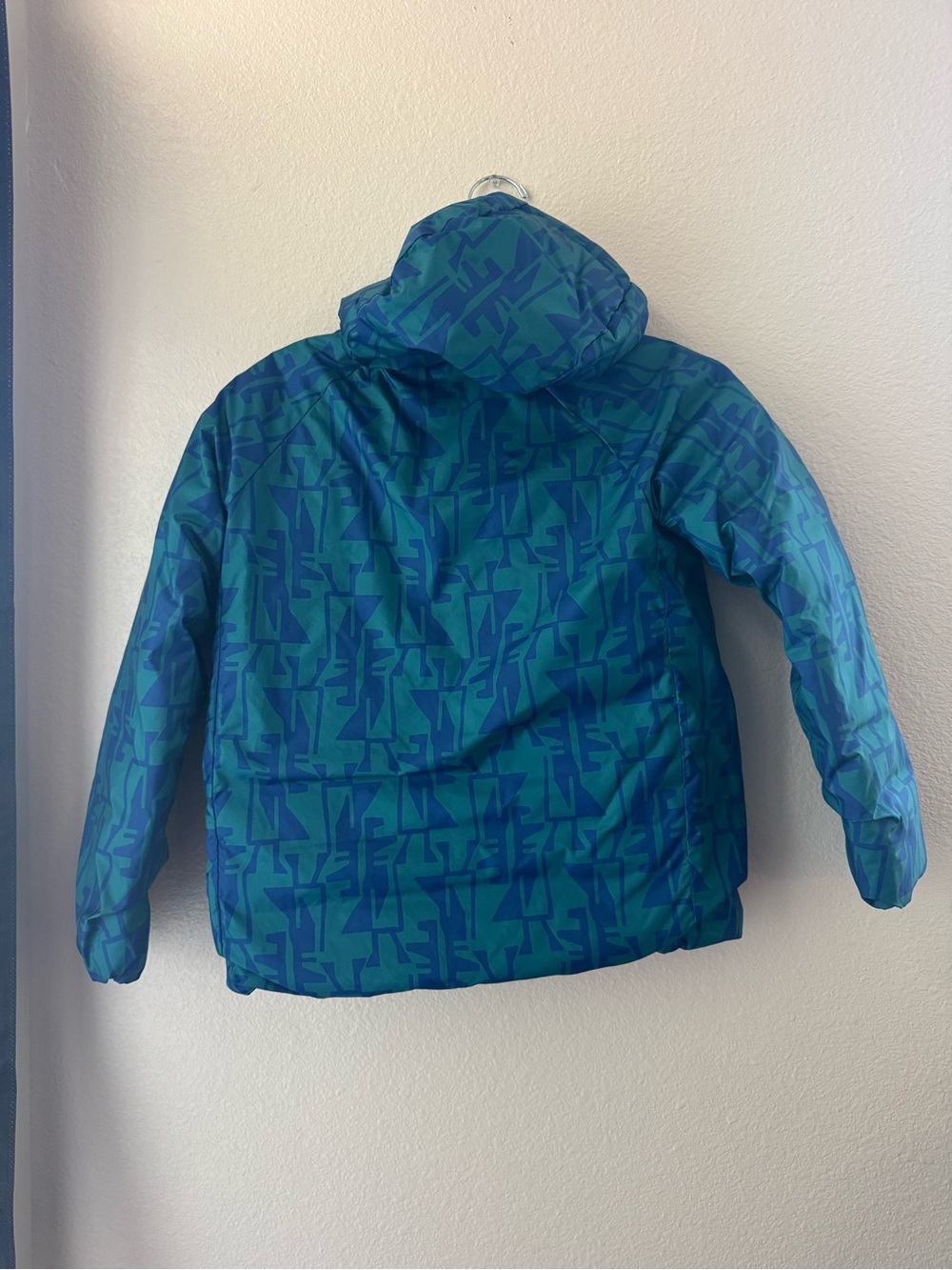 Patagonia Kids Reversible Sweater Hoody Jacket M/L - Picture 4 of 5